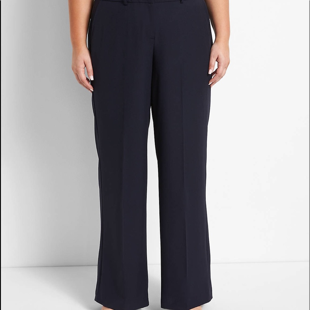 Signature Fit High Rose Perfect Drape Wide Leg Pant - 16W